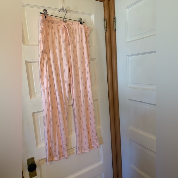 NWT pj set Bali cloud knit sand shell trees XL - Picture 5 of 11